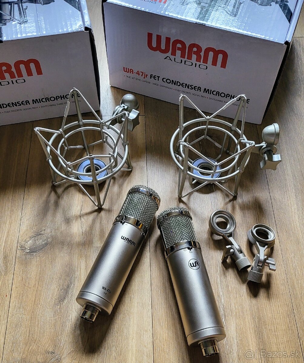 2x Warm Audio WA47jr