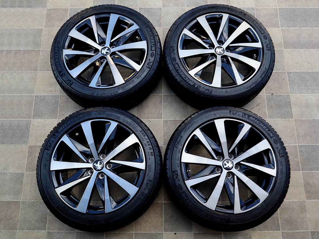 18" Alu kola = 5x108 = PEUGEOT 508 5008 3008 – ZIMNÍ LEŠTĚNÉ