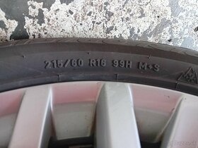 Predám originál VW disky + zimnú sadu pneu Pirelli