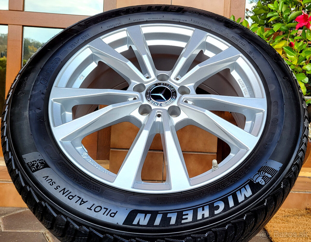 zimné alu R18 5x112, pneu 235/55, Mercedes GLA