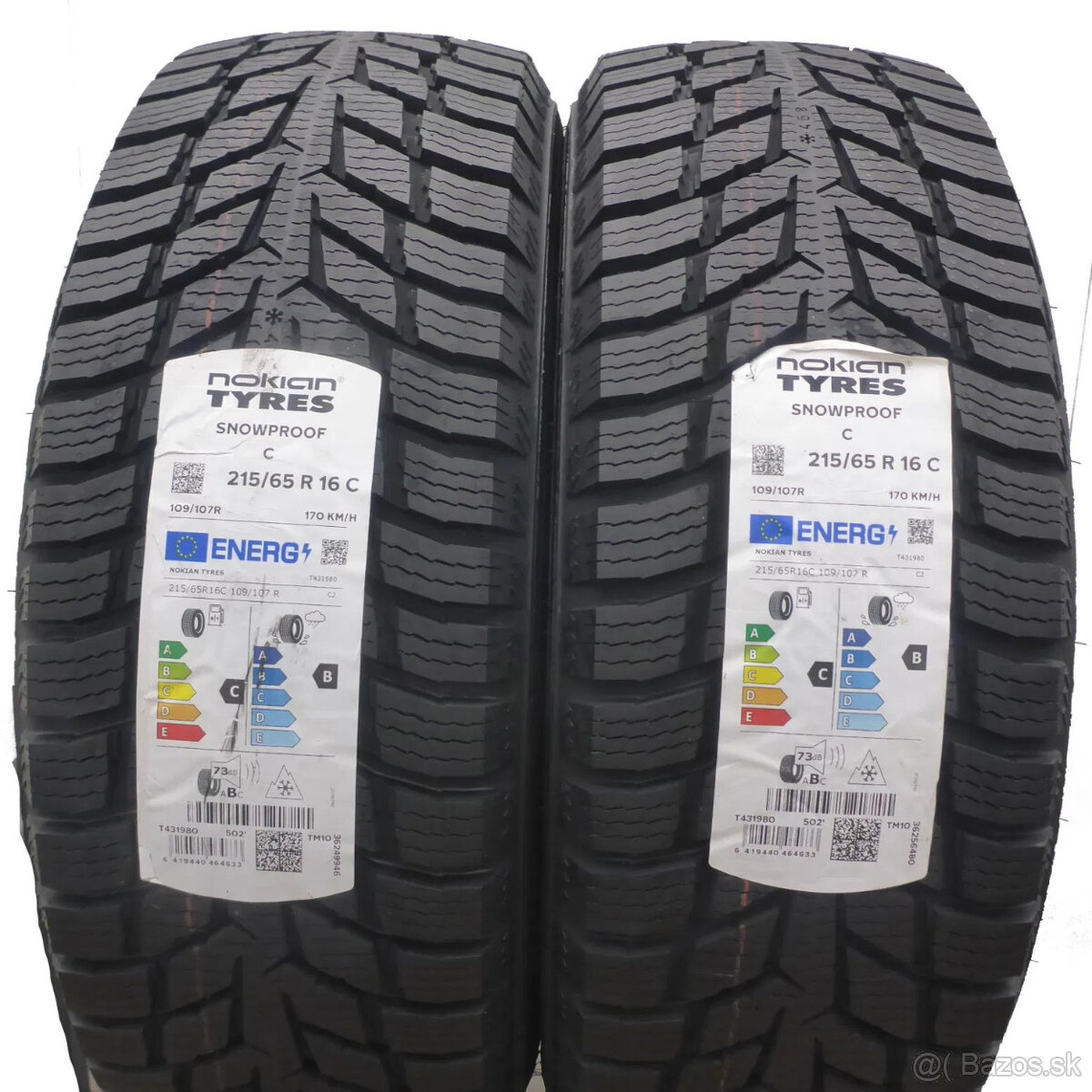 Dodávkové zimné pneu 215/65 R16 Nokian DOT2023/2024