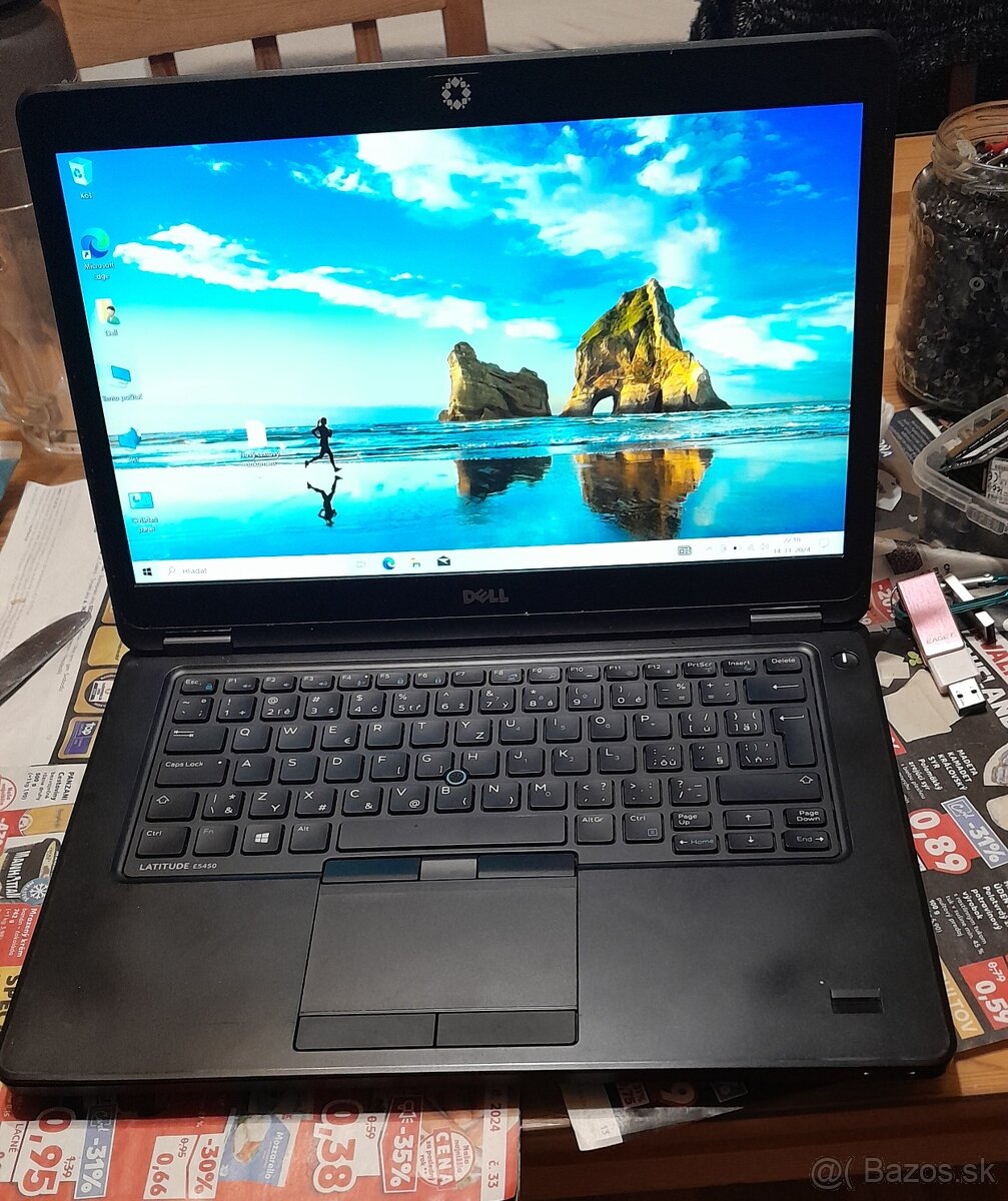 Dell E5450 -i5, 8GB, 128GB SSD, 14" FHD