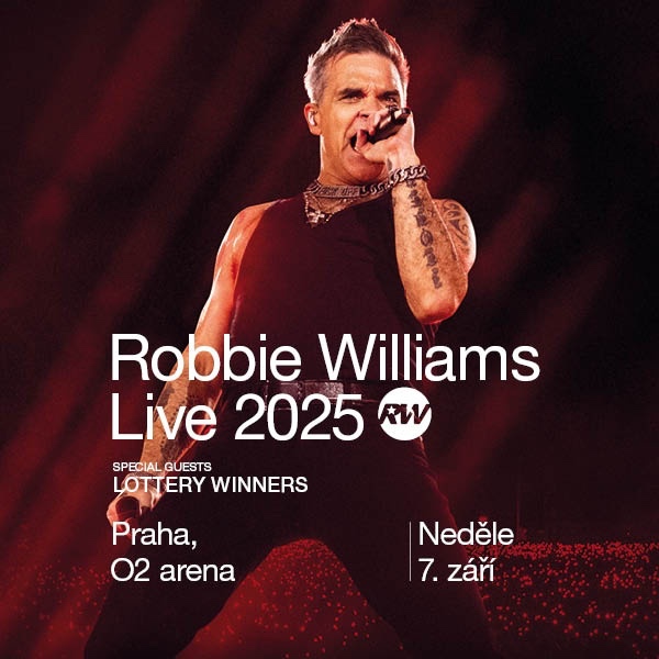 Robbie Williams Praha 7.9.2025 O2 ARENA