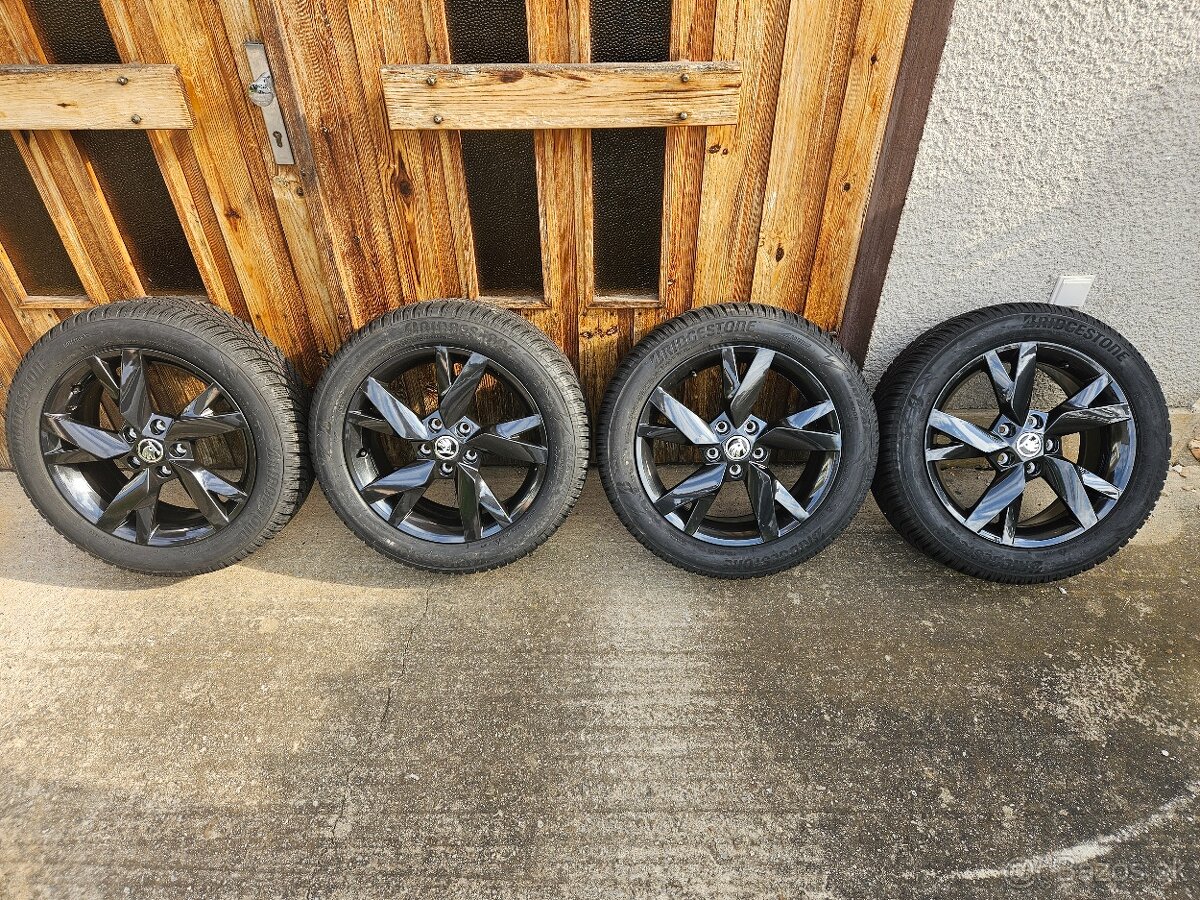 5x112 r17 nova kompletna zimna sada octavia 4