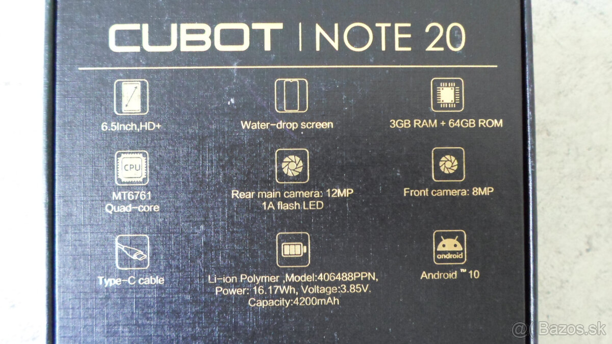 ♦️ CUBOT Note 20  -  Dual SIM ♦️