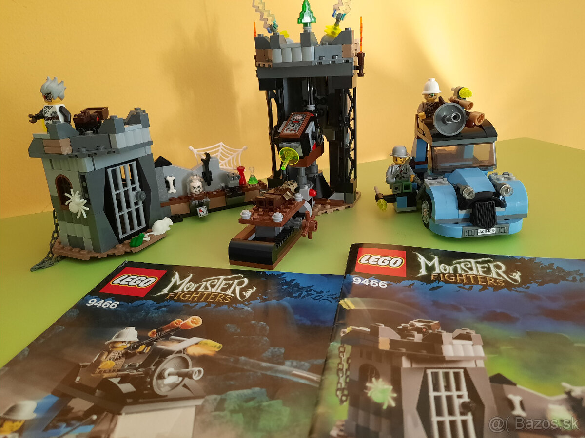 LEGO 9466 - séria Monster fighters - Šialený profesor