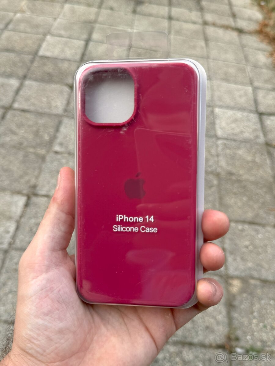 Kryt iPhone 14 Bordový