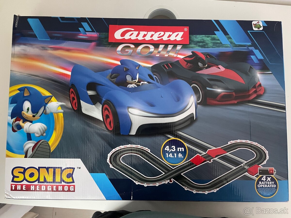 Elektrická autodráha Sonic Carrera