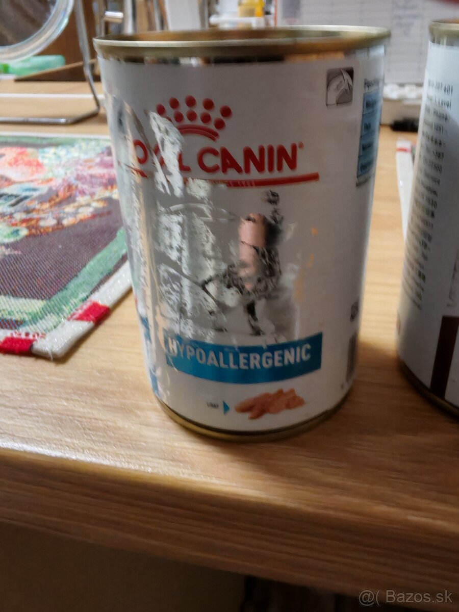 Konzervy pre psíka royal canin