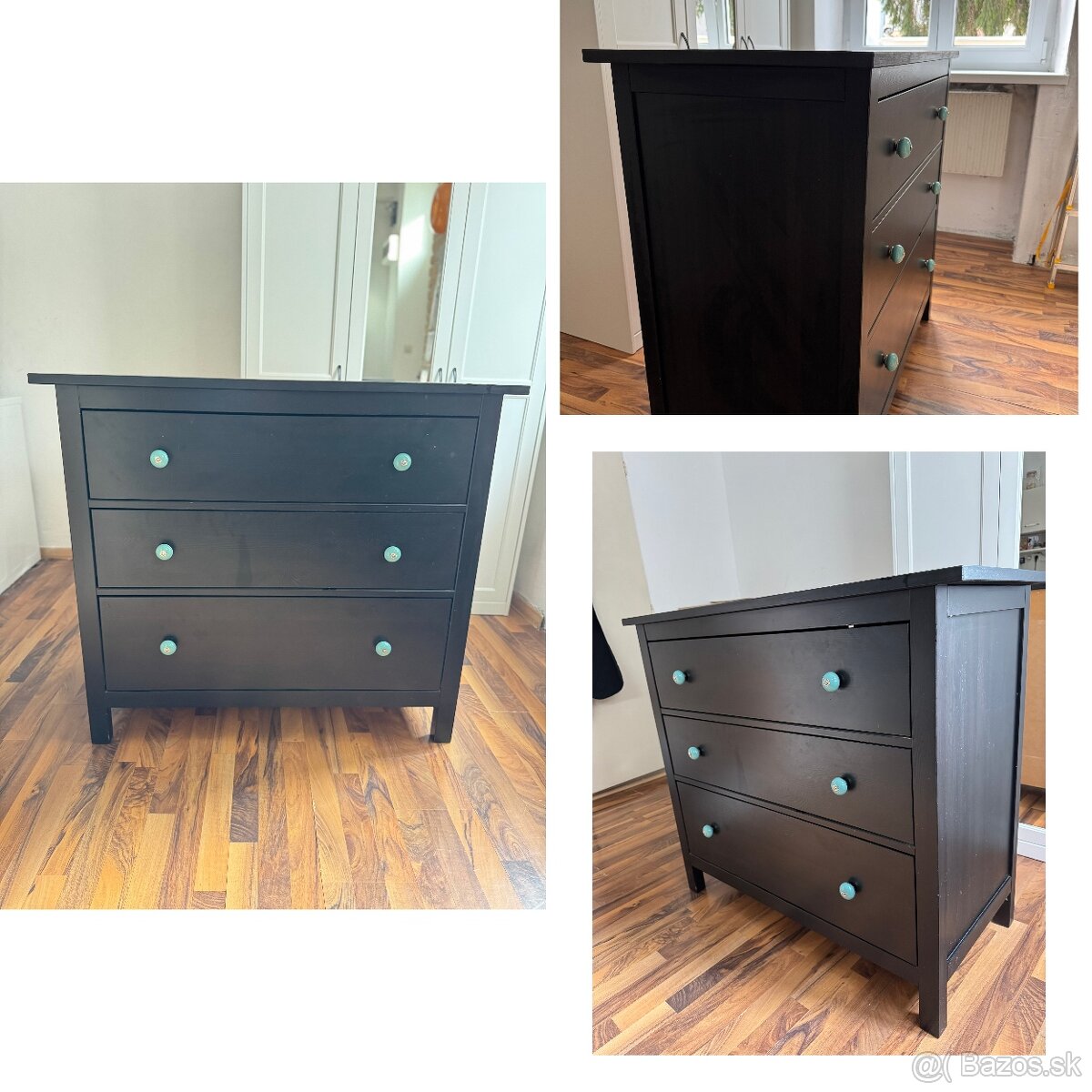 Komoda Hemnes ikea/ cierna