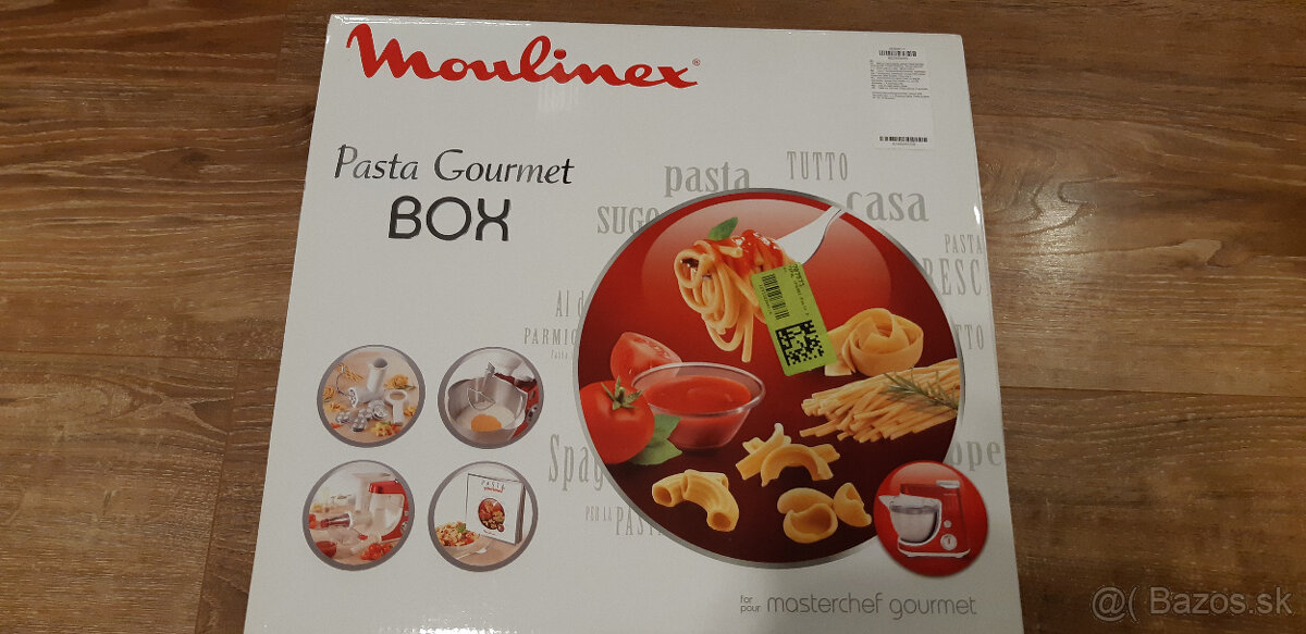 Moulinex Gourmet pasta box - sada na výrobu cestovín