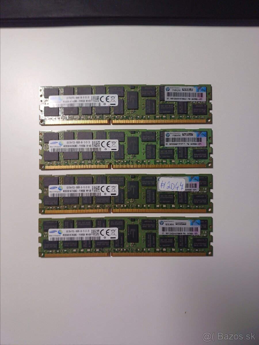 10600R ECC PC3L 32gb ram