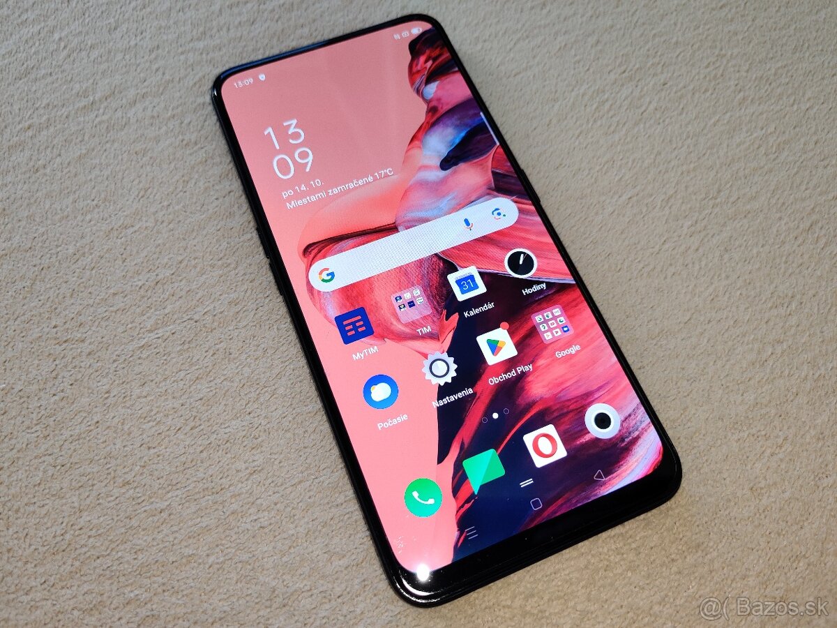 Oppo Reno 2Z.   8gb/128gb.   Tmavá metalíza sklo.