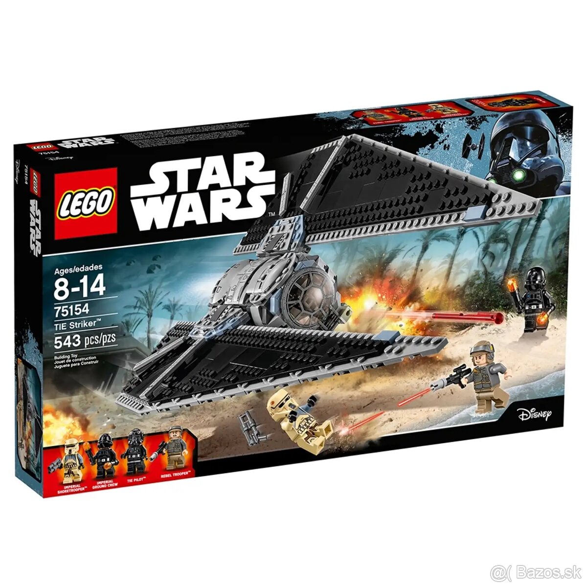 Lego Star Wars tie striker 75154