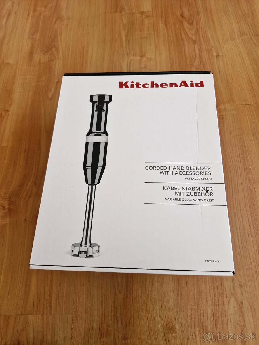 Ponorný mixér KITCHENAID 5KHBV83EOB čierna