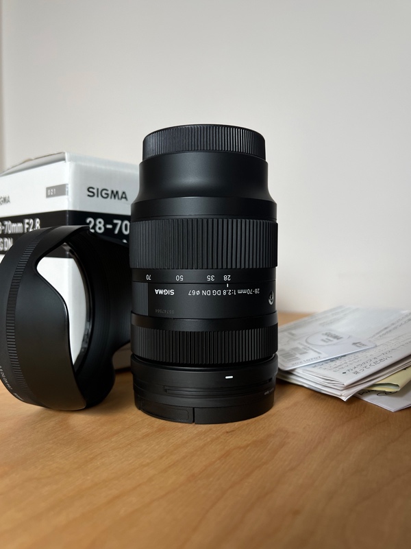 Sigma 28-70mm F2.8 DG DN sony e-mount