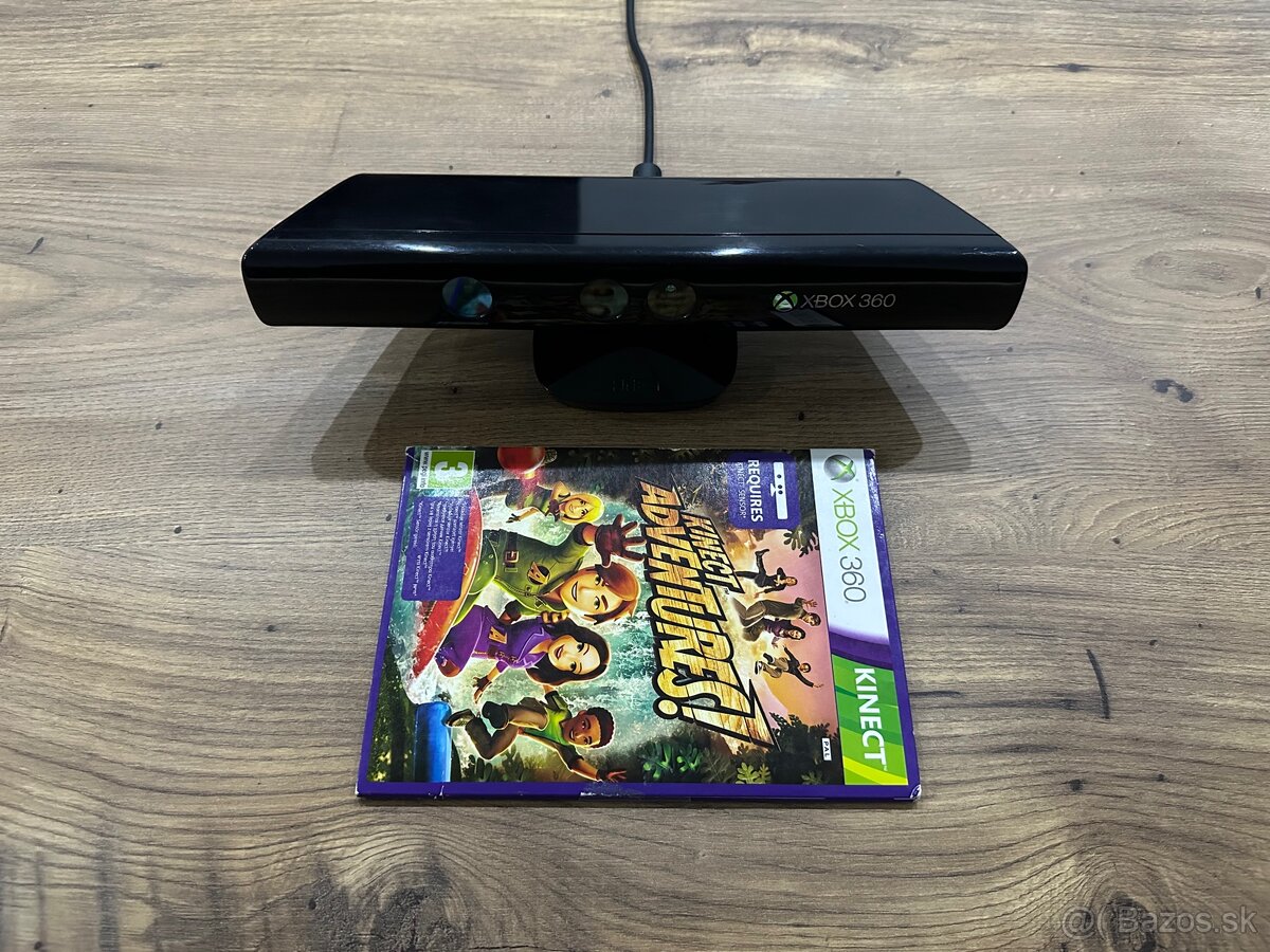 Kinect na Xbox 360 + hra Kinect Adventures