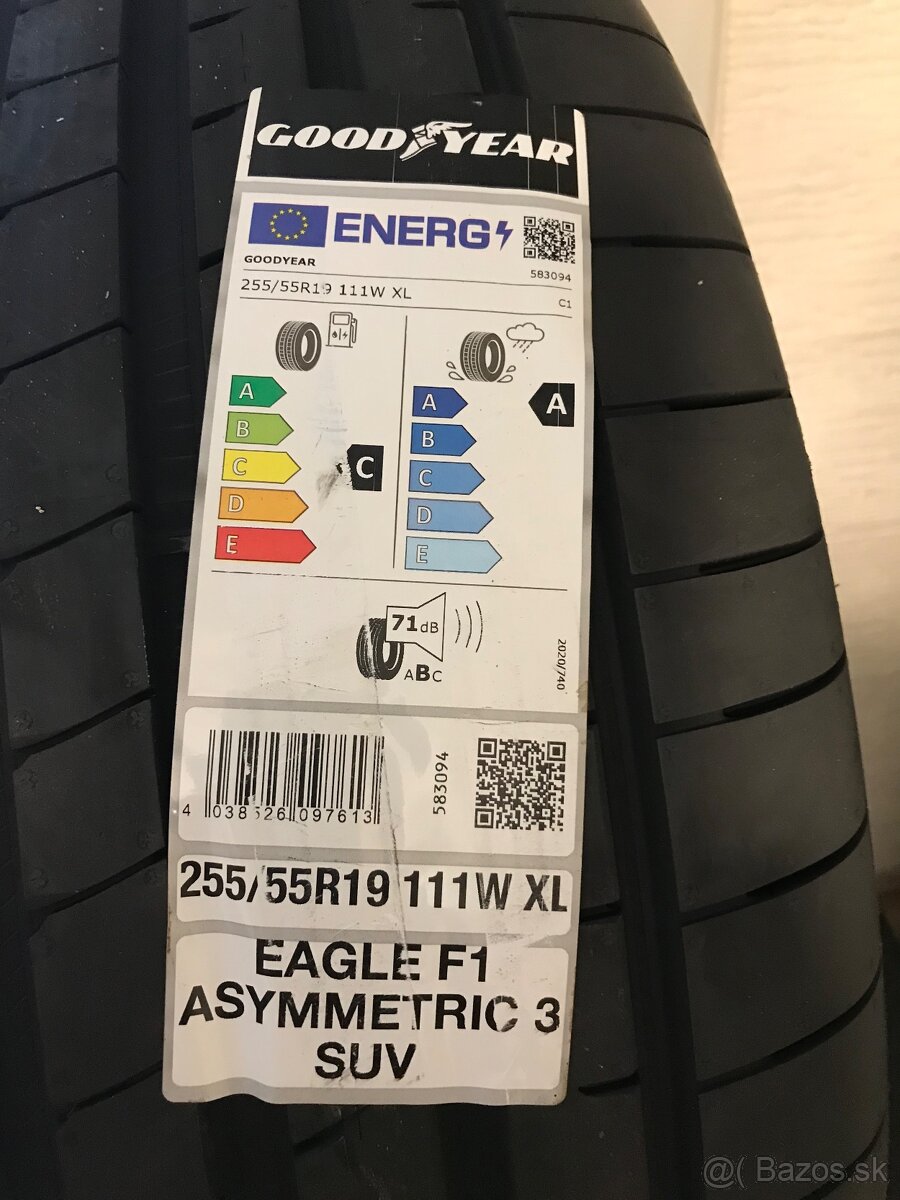 Letné 255/55r19