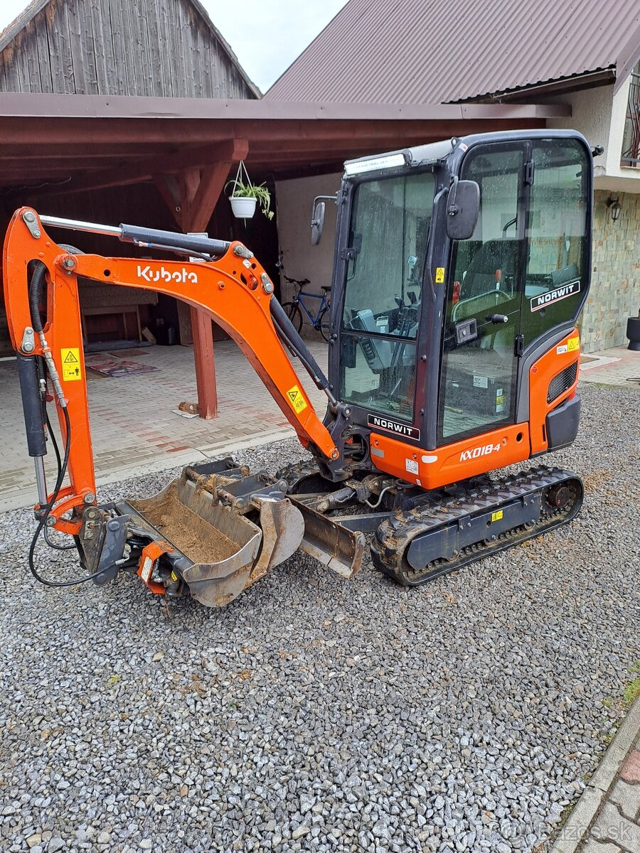 Bager Kubota Kx 18-4