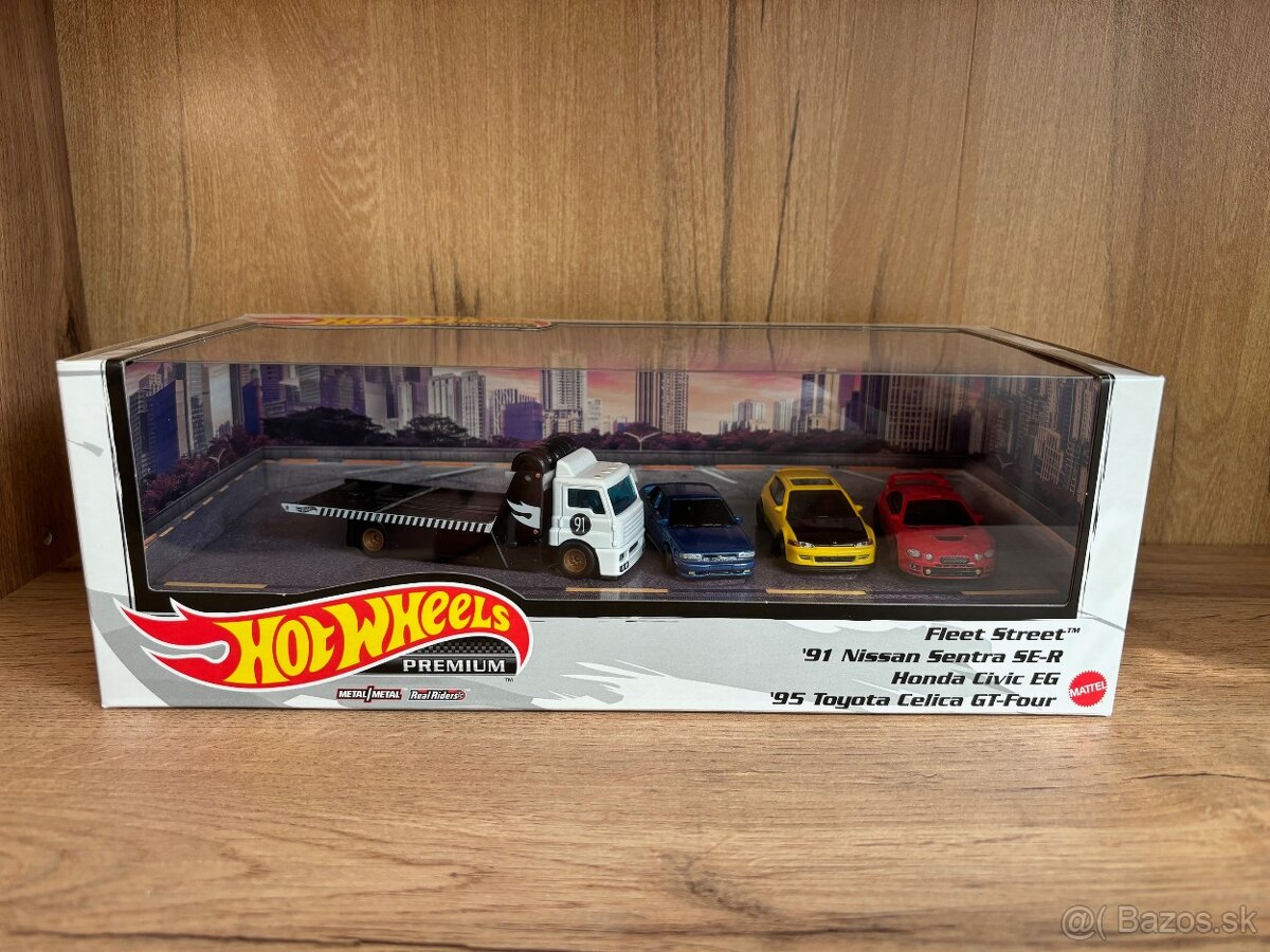 Hot Wheels - Fleet Street diorama