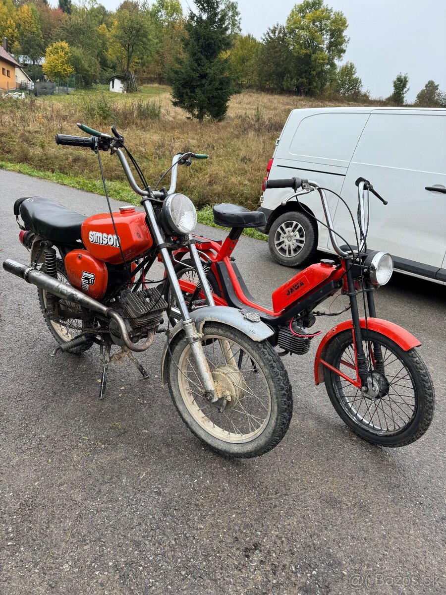 Predam simson s51 enduro+babetta 210