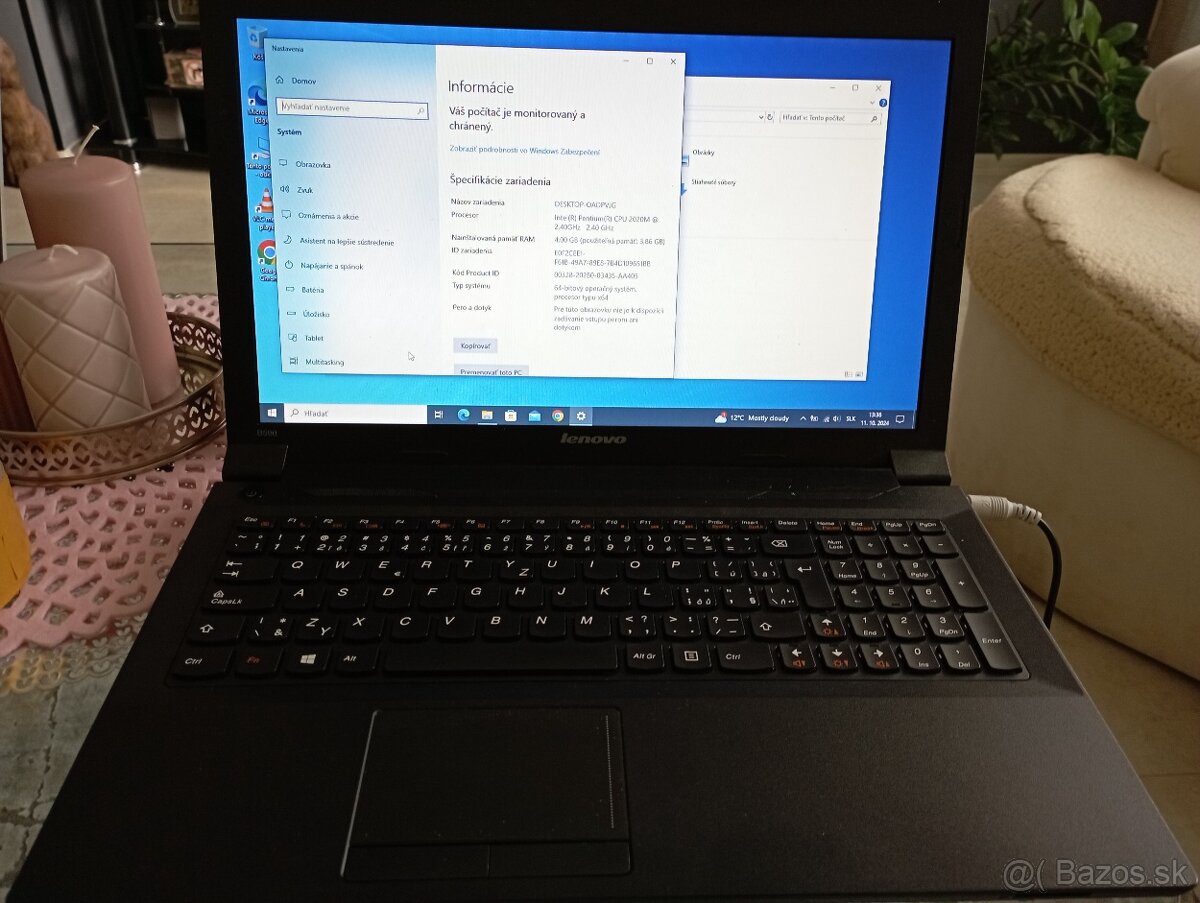 Notebook Lenovo B590