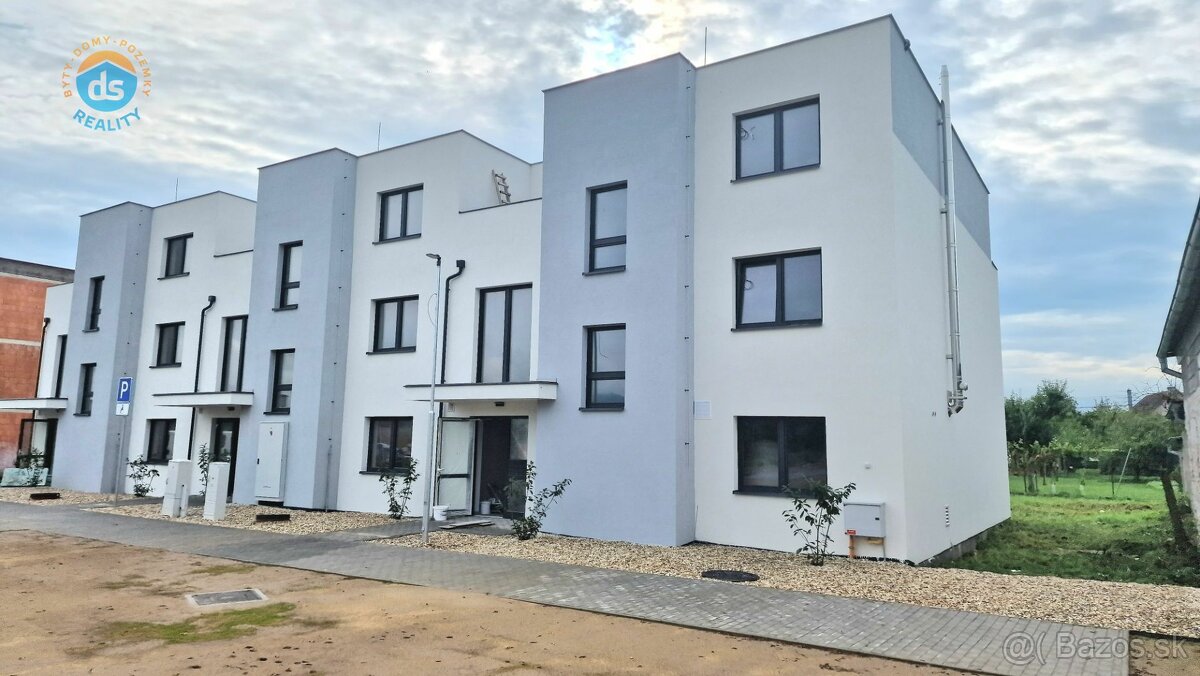 Na prenájom novostavba 3 izbový byt, REZERVUJTE , 73 m2, záh