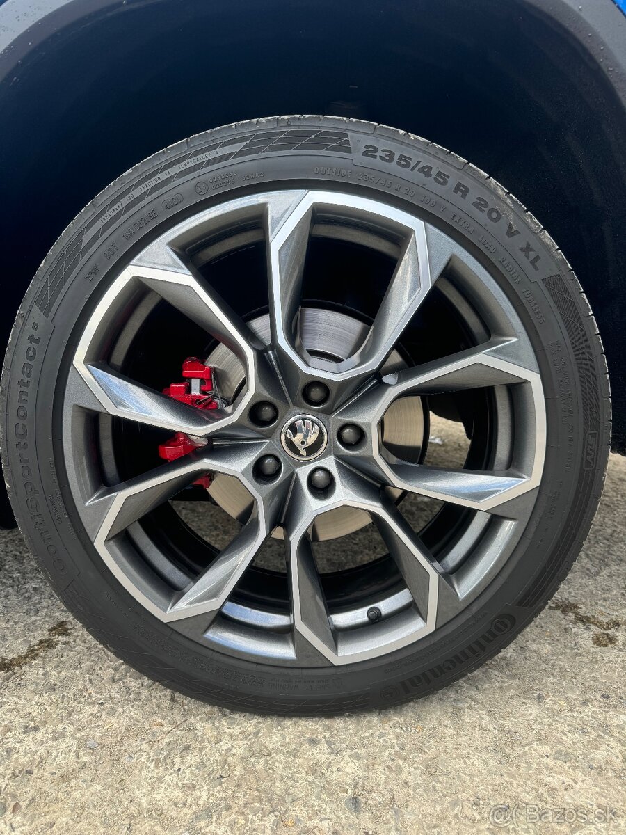 Kodiaq Xtreme r20 235/45 r20. 5x112 stredová diera 57,1