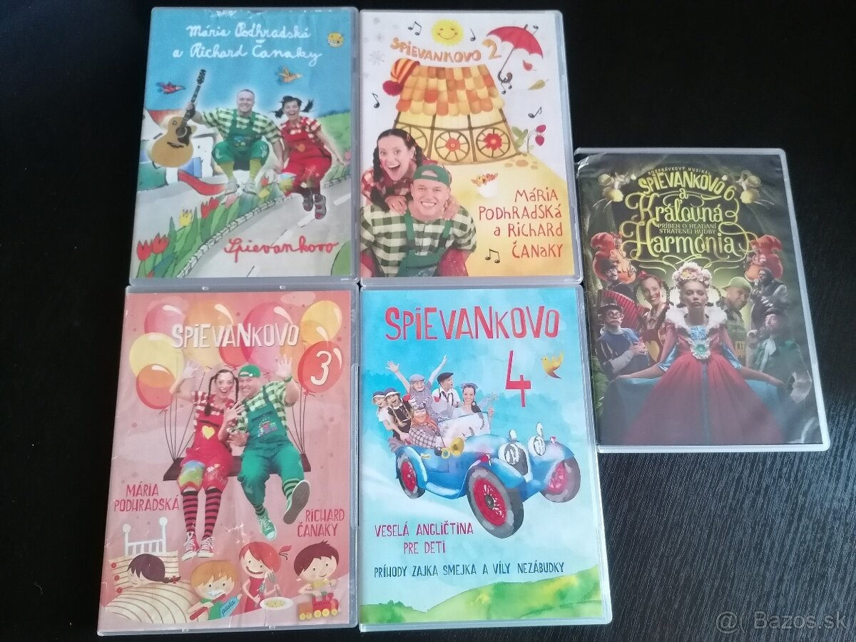 DVD rozprávky Spievankovo