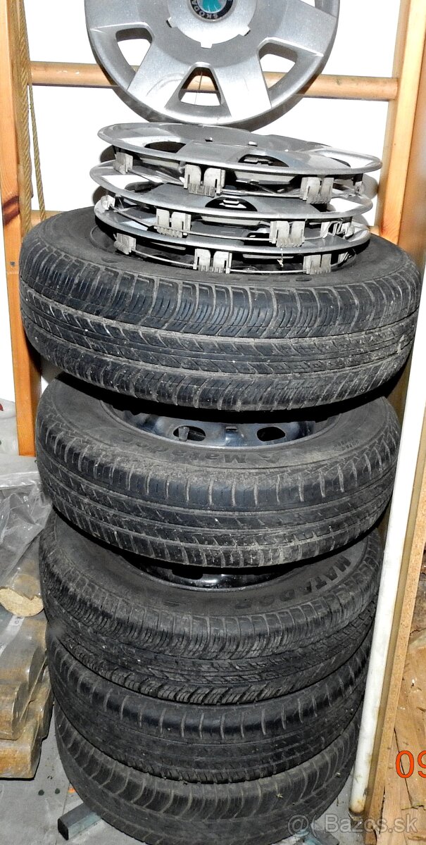 Predám pneumatiky Matador  165/70  R - 14  letné