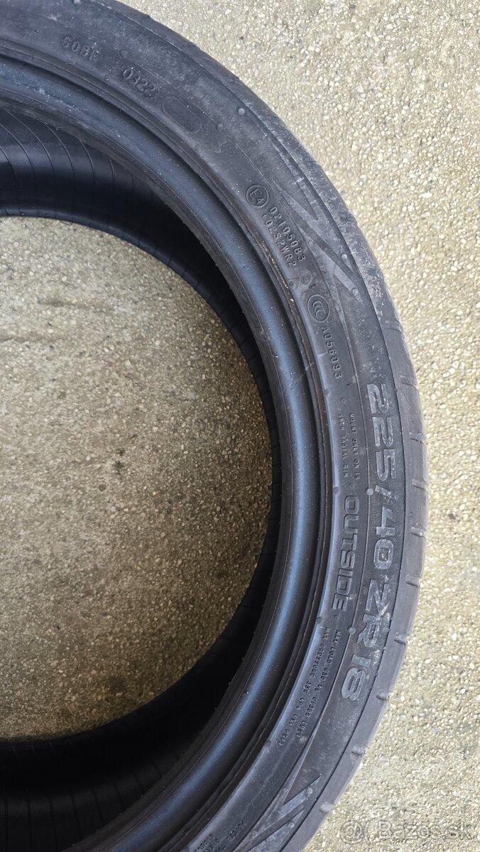 225/40 R18 letné Nokian