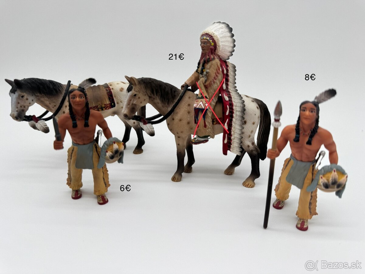 Schleich figurky Western