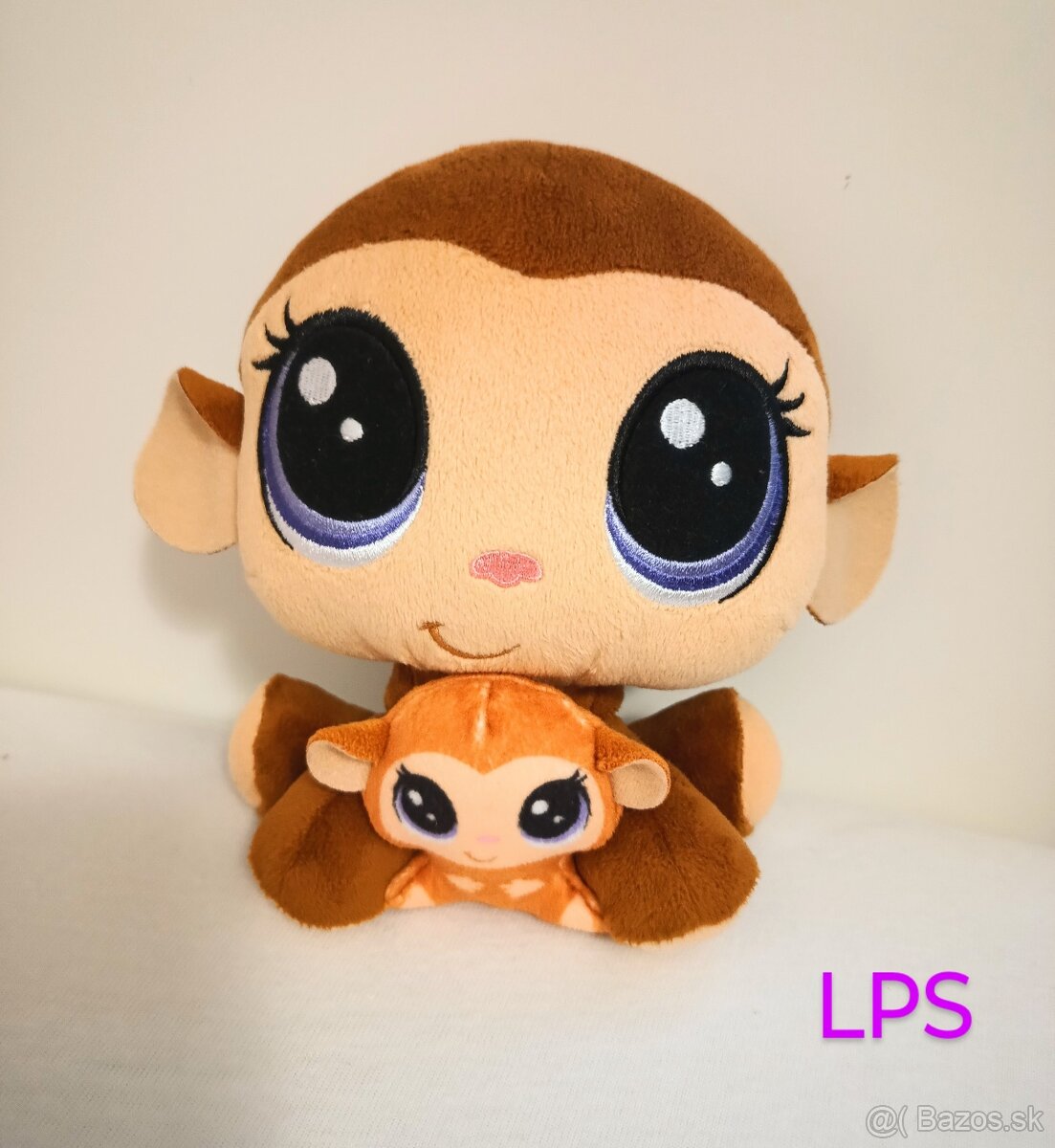 LPS - Littlest Pet Shop - plyšová opička