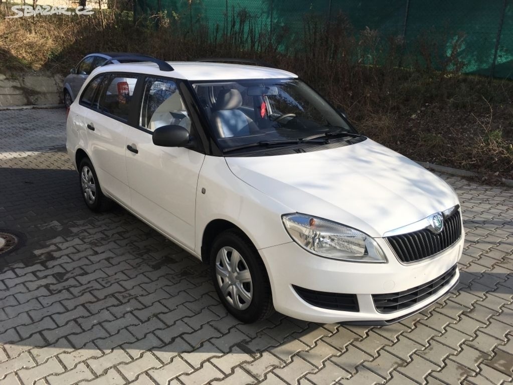 Rozpredam Skoda Fabia 2 Facelift 1,6tdi 77kw farba biela