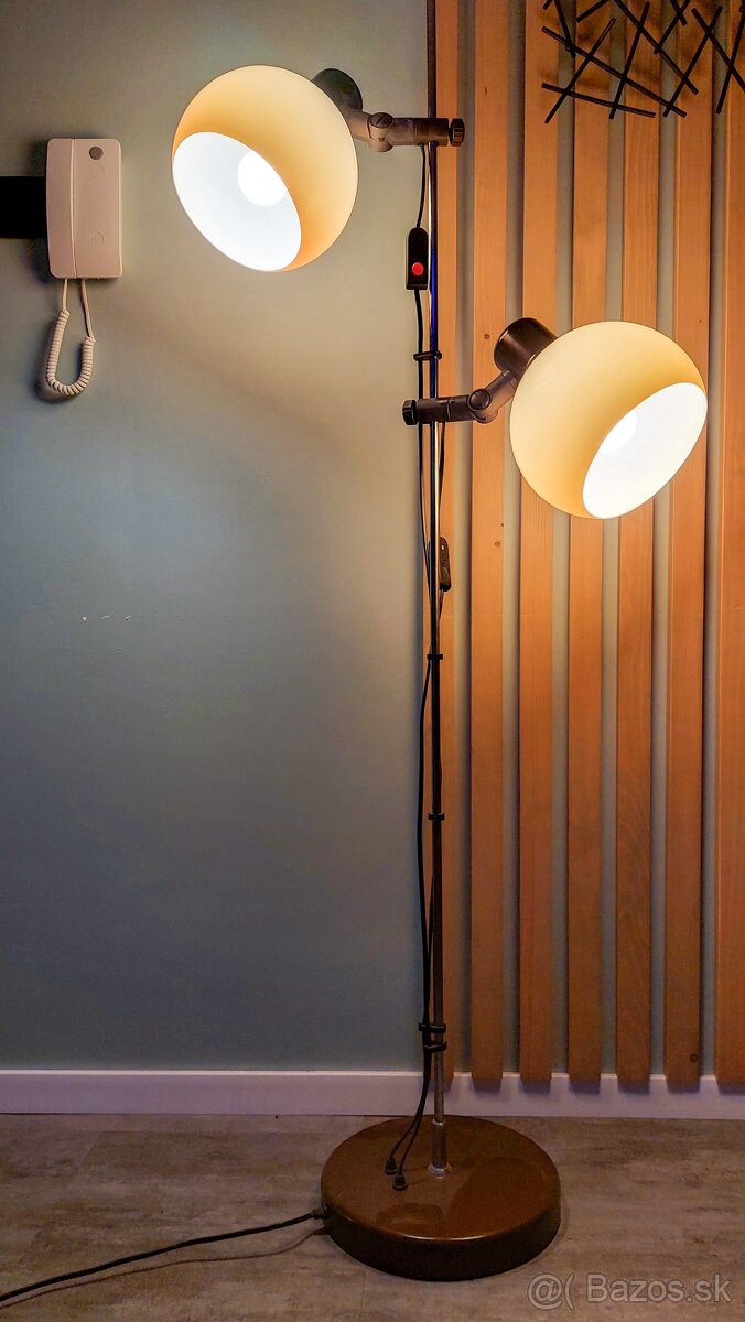 Vintage Herda Mushroom Floor Lamp