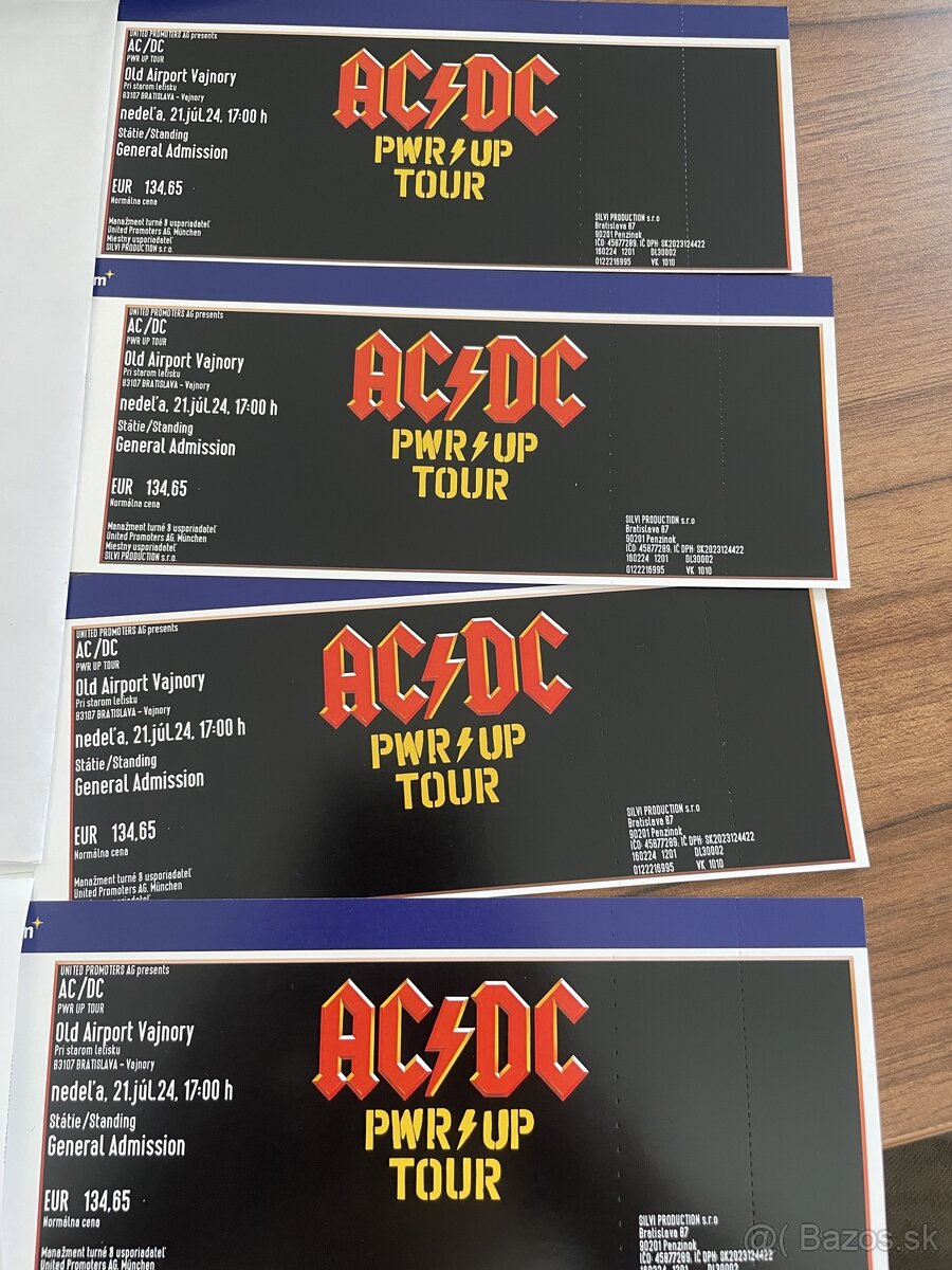 AC/DC power up tour Bratislava