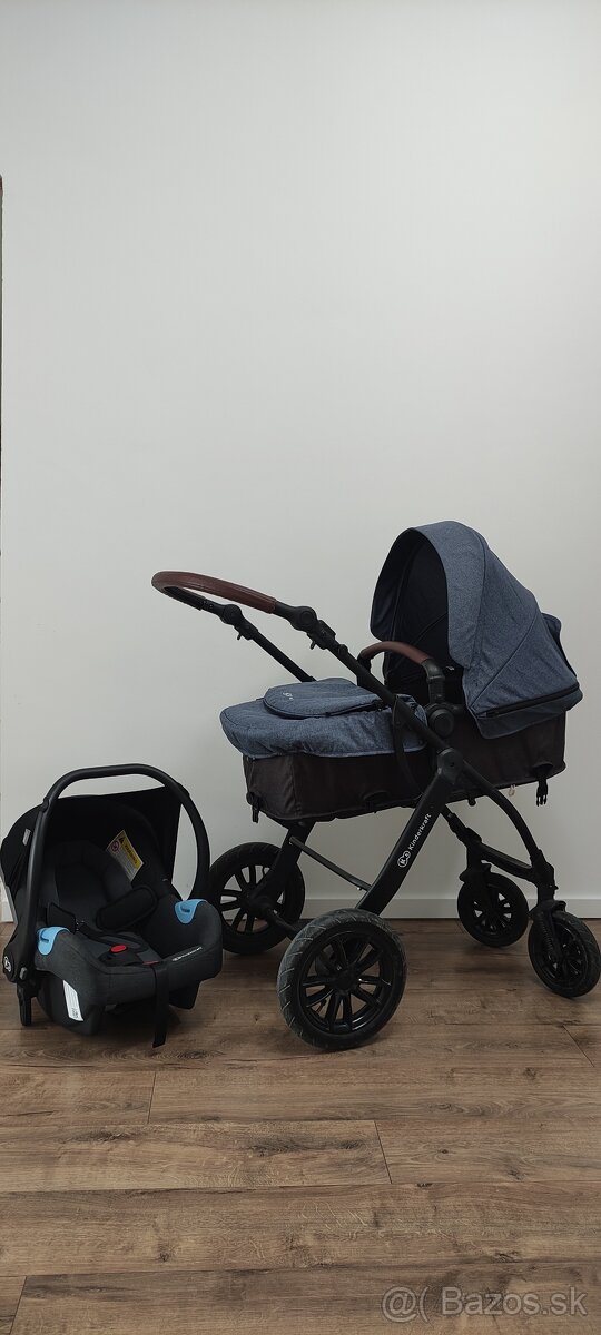 Predám Kinderkraft kočík 3in1 XMOOV Denim