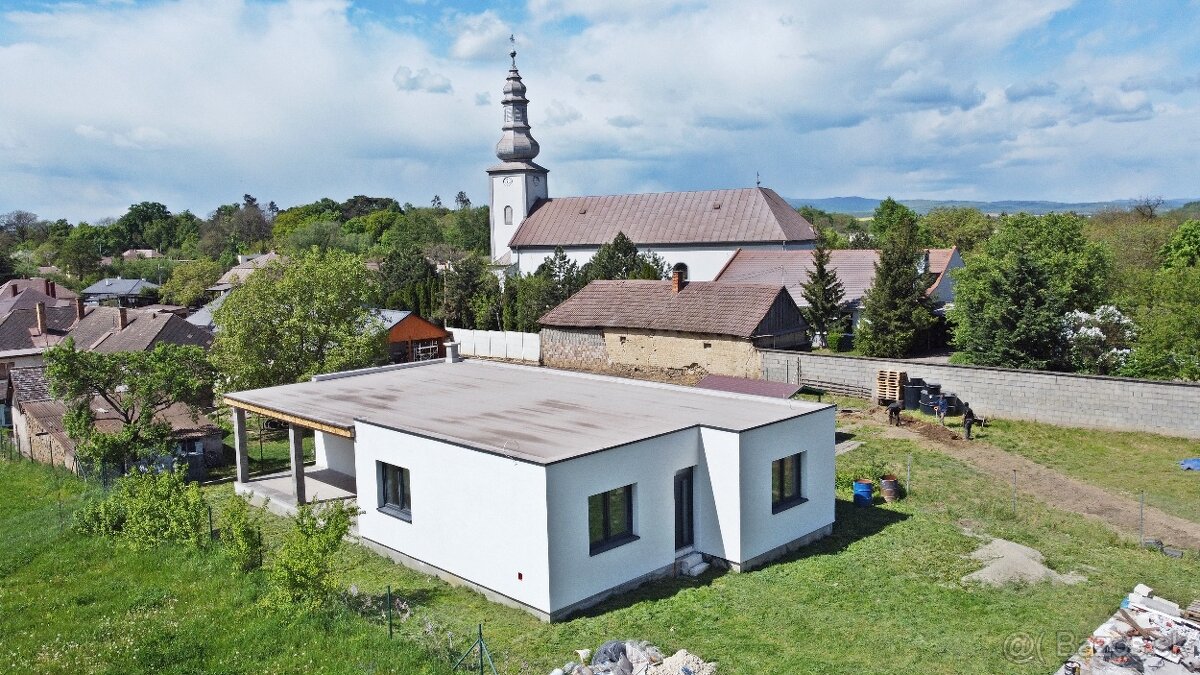 Novostavba  4 izbového rodinného domu 123,3m2, predaj, Veľká