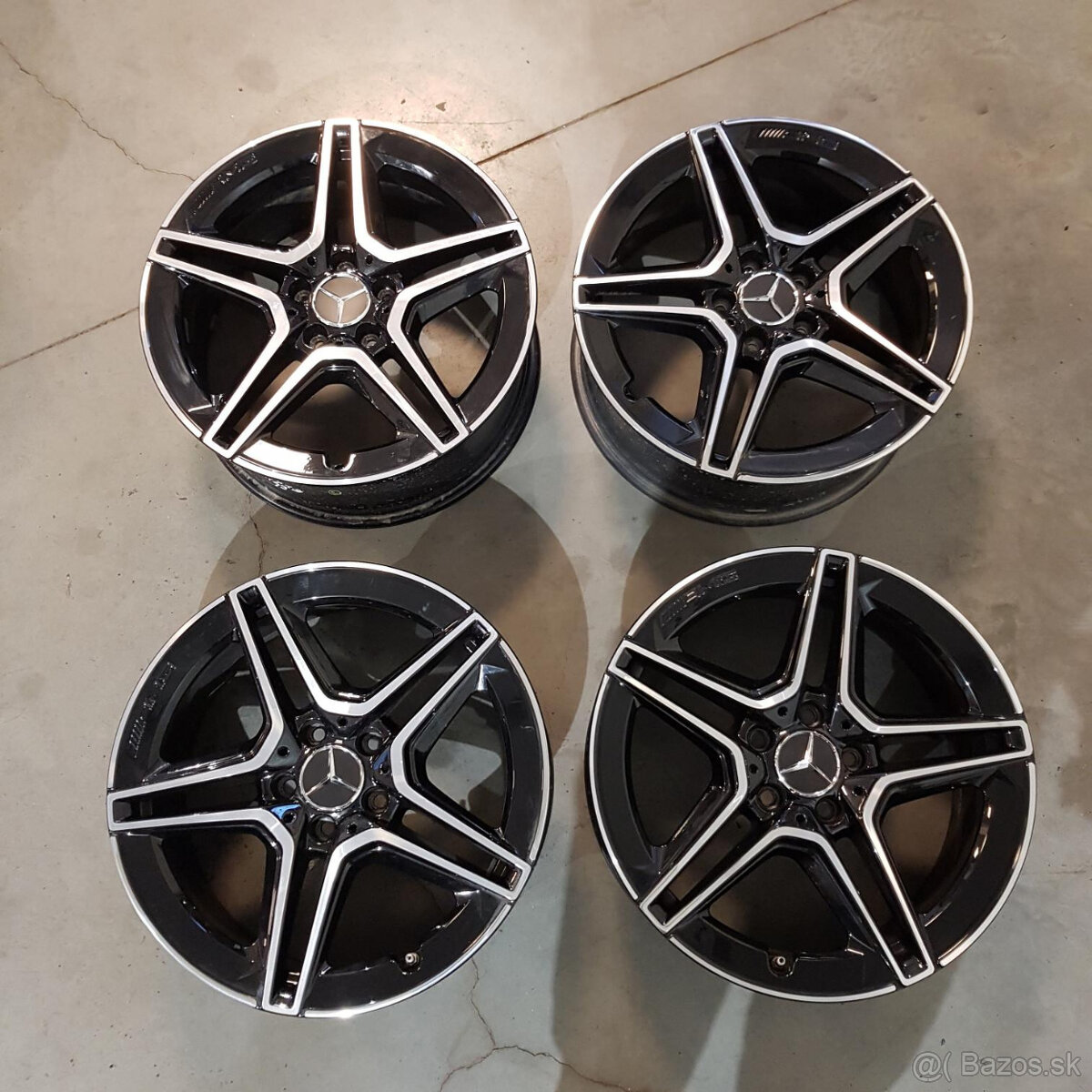 Originál Mercedes Benz disky 5x112 R18 ET49