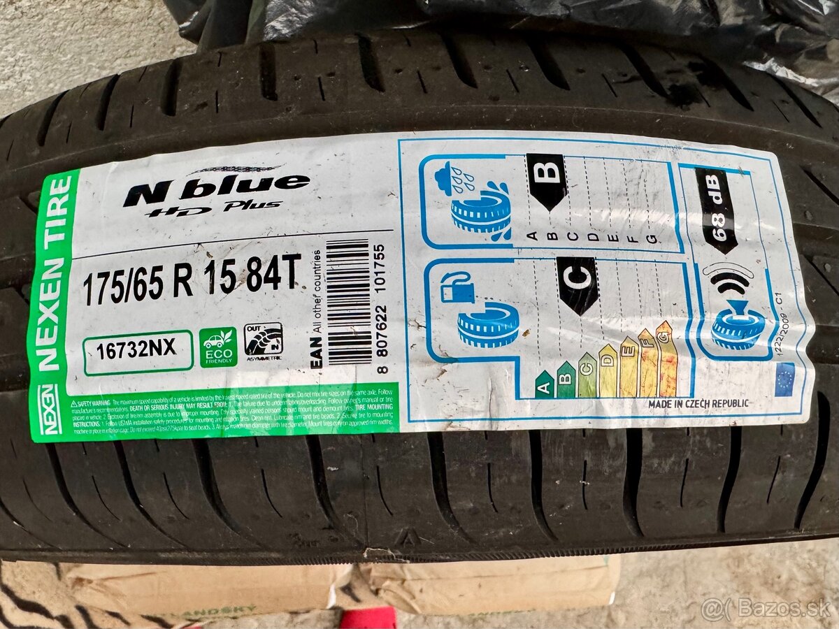 NOVÉ Letne pneu NEXEN 175/65 R15