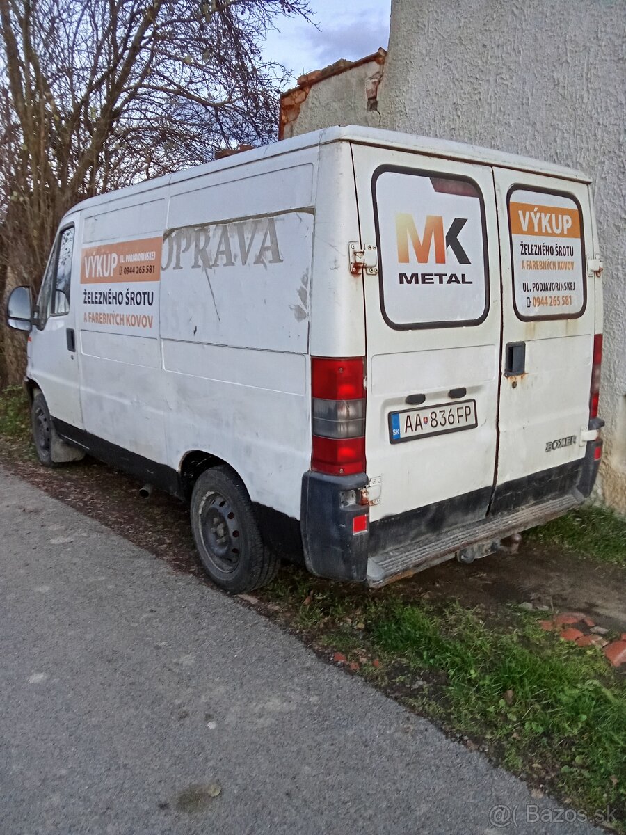 Predám dodávku Peugeot boxer