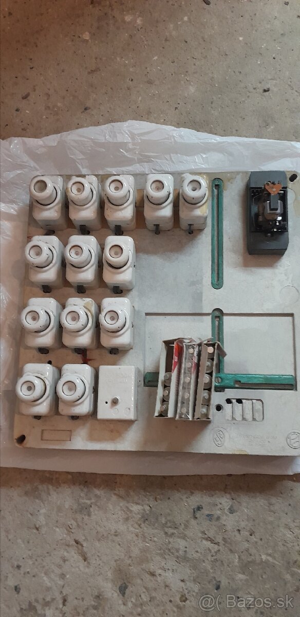 Elektromerova doska220V/380V retro 450x450 mm