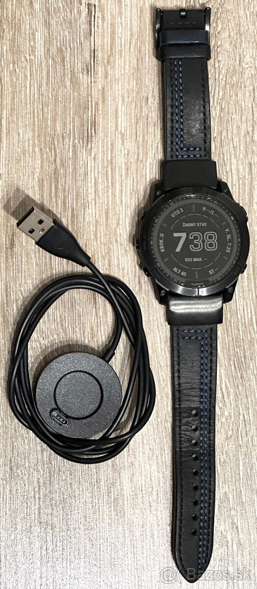 Garmin Fenix 7X Sapphire Solar Titanium