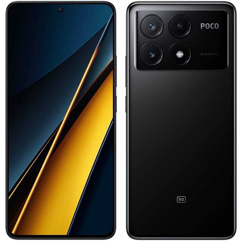 Poco X6 Pro 5G 8 GB/256 GB - čierny