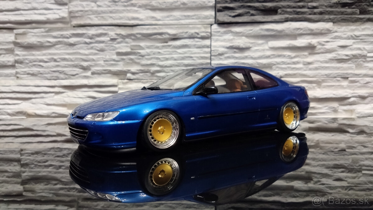 Predam model Peugeot 406 Coupe tuning v mierke 1:18