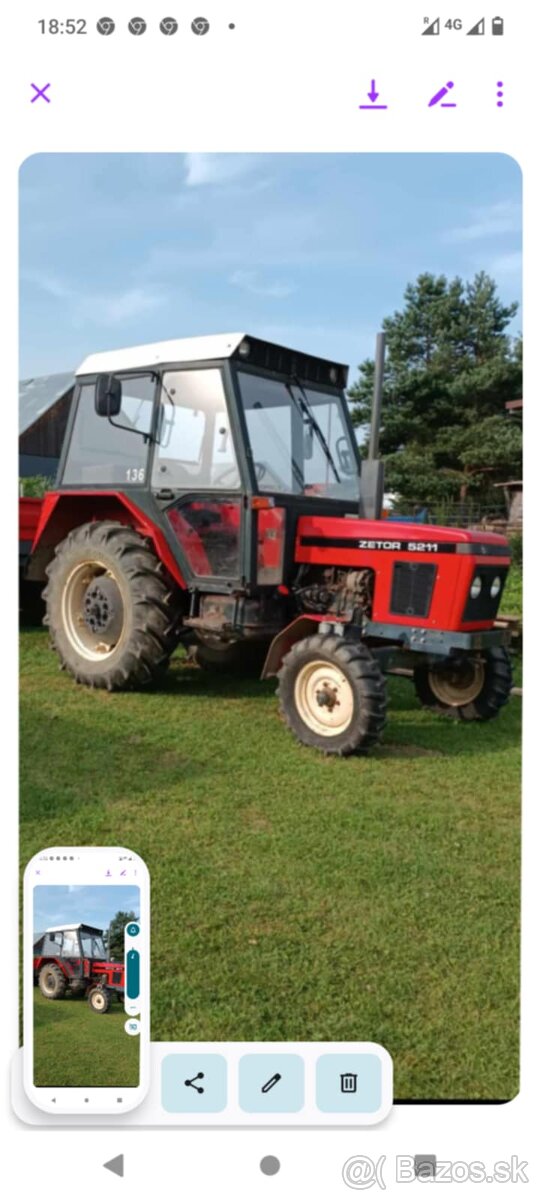 Predám traktor Zetor 5211