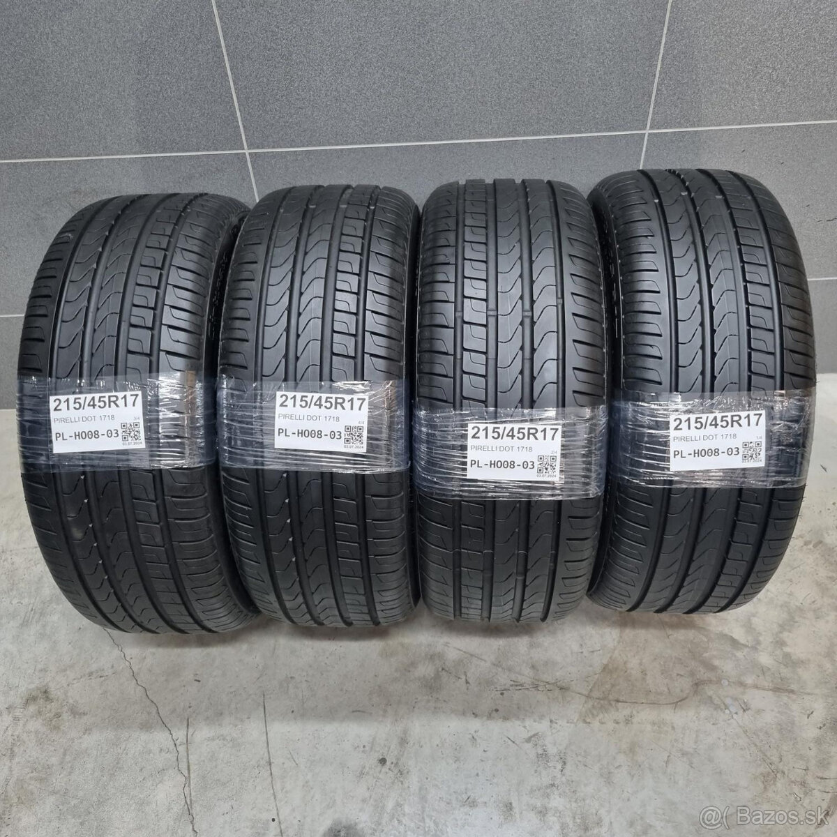 Letné pneumatiky 215/45 R17 PIRELLI DOT1718