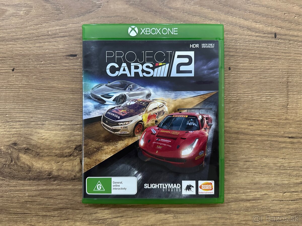 Project Cars 2 na Xbox One