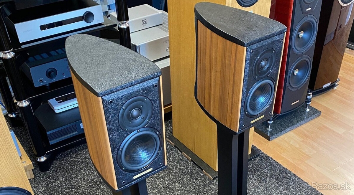 Sonus Faber Liuto Monitor Light Wood -regálové reprosoustavy