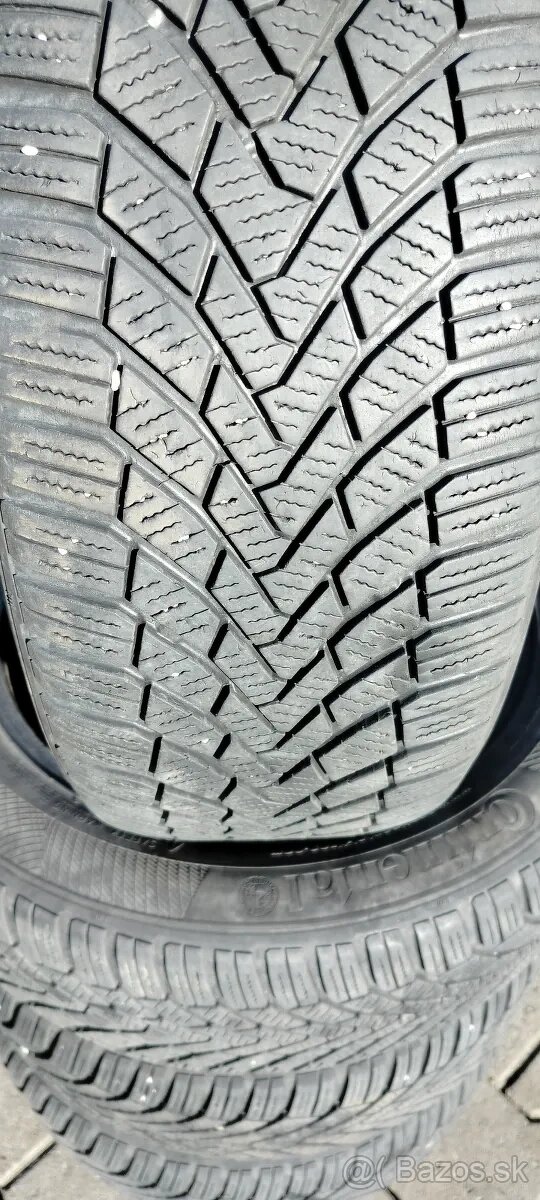 Predám 4 zimné pneumatiky 205/55 R16 94H Continental